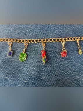 Charm Bag Chain Parrot